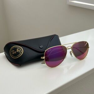 RayBan Aviator sunglasses